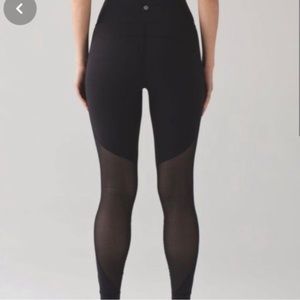 Lululemon Wrap Around Sheer Leggings
